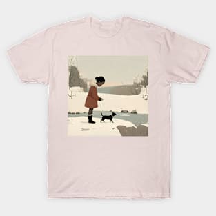 Just a little snow fun! T-Shirt